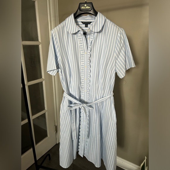 Brooks Brothers Shirt Dress (12) - Picture 2 of 6